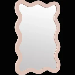 Discount Pink Wavy Mirror Junior Wall Decor & Mirrors