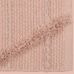 Pink Wiley Cotton Rug Rugs