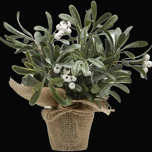 Best Potted Artificial Plant with White Berries Artificial Plants