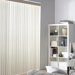 Discount PVC Vertical Patio Blind White - 3.5 Slats Window Blinds & Shades