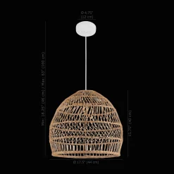 Best Rattan Natural Ceiling Lamp Ceiling Lamps