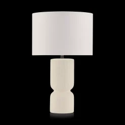 New Ribbed Ceramic Table Lamp Table Lamps