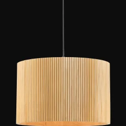 Sale Ribbed Wood Ceiling Lamp Ceiling Lamps