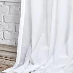 Sale Rod Pocket Sheer Curtain Sheer Curtains & Window Sheer Panels