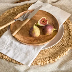 Outlet Round Natural Fiber Placemat Dinnerware|Tablecloths & Placemats