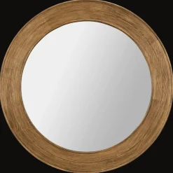 Best Round Pine Wood Mirror Mirrors
