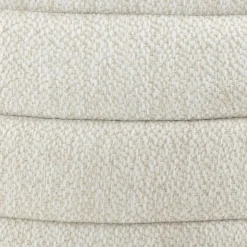 Round Storage Fabric Ottoman Entryway Benches Ottomans And Poufs|Ottomans & Benches