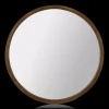 Discount Round Wood Framed Mirror Mirrors