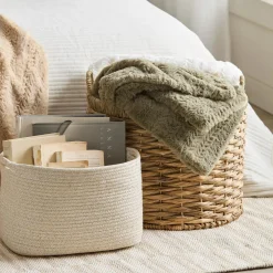 New Sage Ellyn Faux Fur Throw Decorative Throws & Blankets