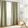 Outlet Sage Taha Rod Pocket Back Tab Blackout Curtain Sheer Curtains & Window Sheer Panels|Blackout Window Curtains