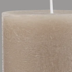 Clearance Sand Marled Pillar Candle Candles & Candle Stick Holders