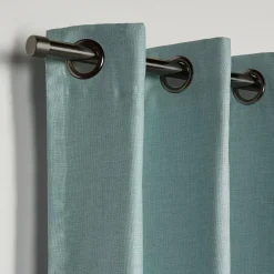 Discount Seafoam Aqua Darja Blackout Curtain Sheer Curtains & Window Sheer Panels|Blackout Window Curtains