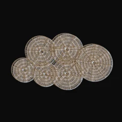 Online Seagrass Circles Wall Art Wall Decorations