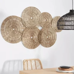 Online Seagrass Circles Wall Art Wall Decorations