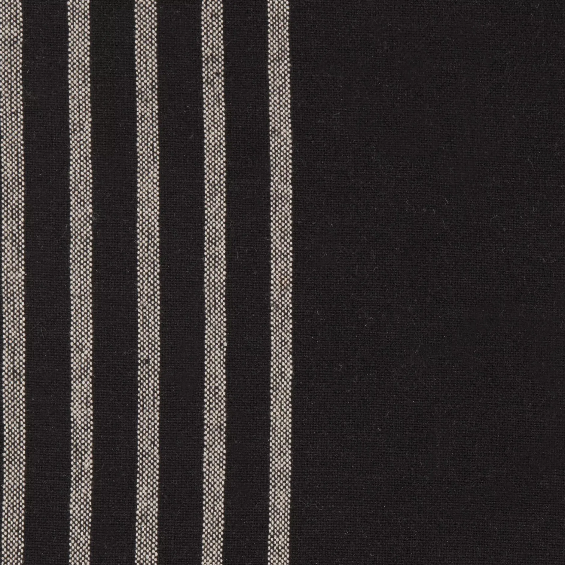 Hot Set of 4 Black & Natural Fringed Fabric Placemats Dinnerware|Kitchen & Dining Accessories
