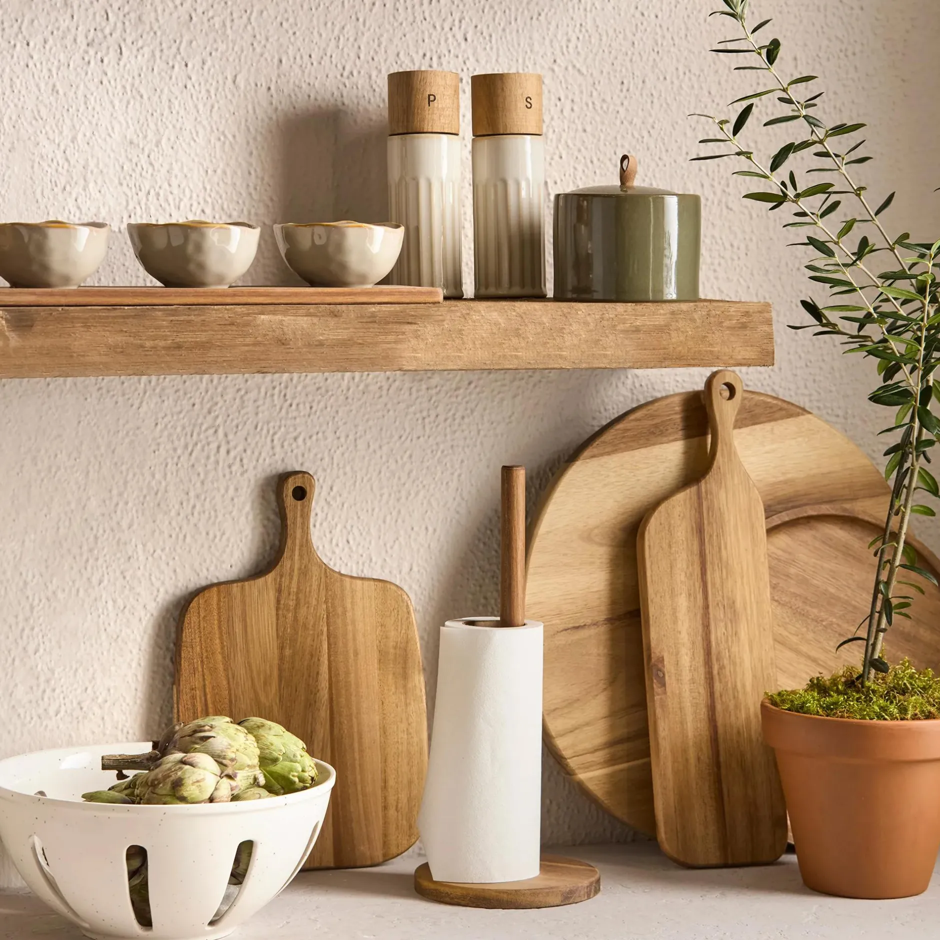 Outlet Set of 3 Bowls With Tray Dinnerware|Kitchen & Dining Accessories