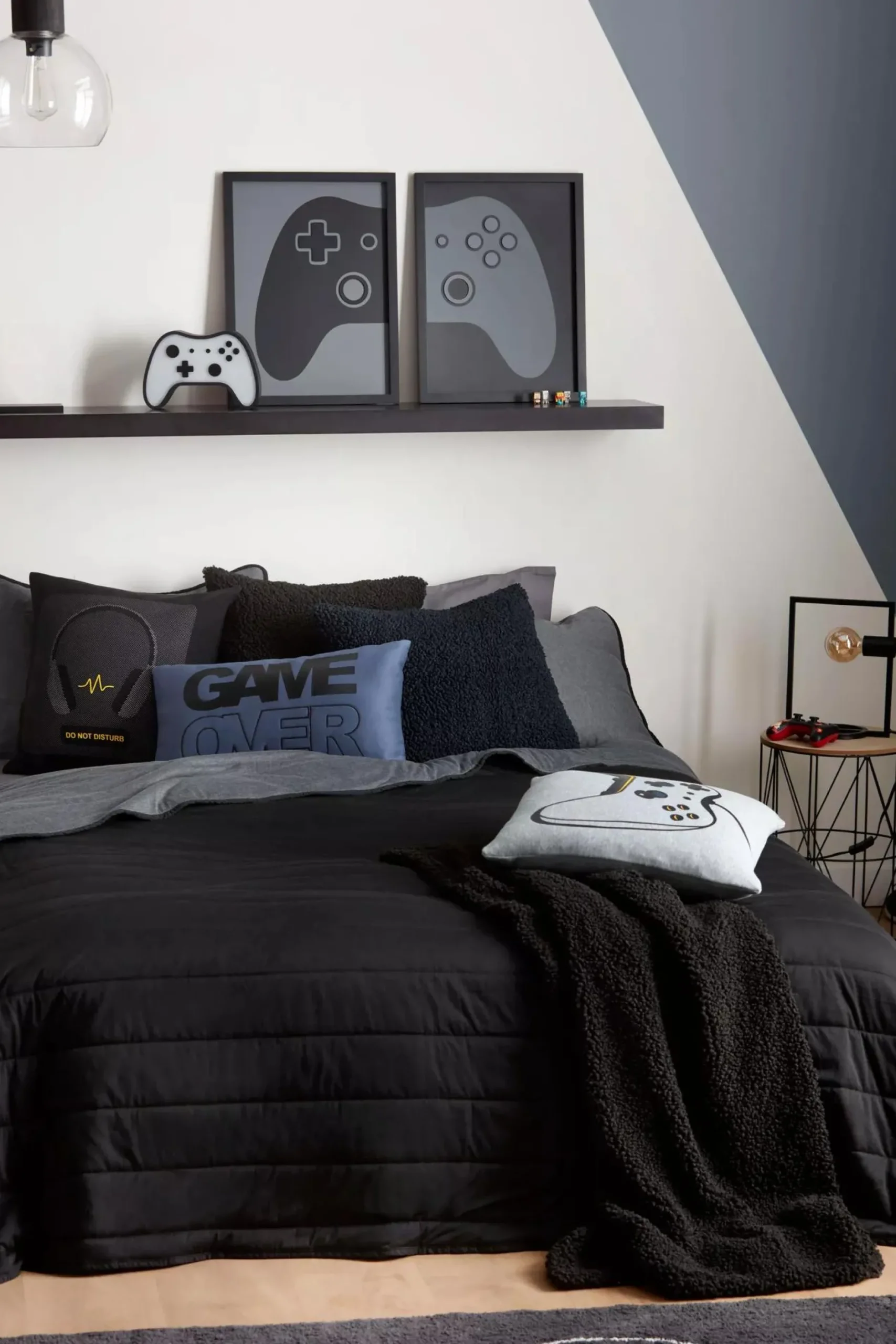 Hot Set of 2 Controller Wall Art Junior Wall Decor & Mirrors