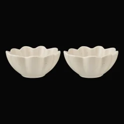 Discount Set of 2 Flower Bowls Dinnerware