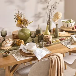 Discount Set of 2 Pattern Placemats Dinnerware|Tablecloths & Placemats