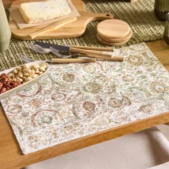 Discount Set of 2 Pattern Placemats Dinnerware|Tablecloths & Placemats