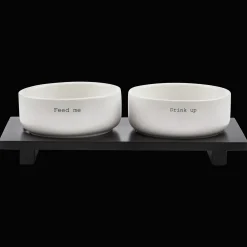 New Set of 2 pet bowls Home Decorative Items & Objects