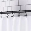 Set of 12 Shower Curtain Hooks Shower Curtains
