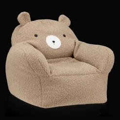 Clearance Sherpa Bear-Shaped Chair Junior Bedroom Furniture