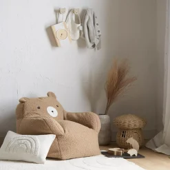 Clearance Sherpa Bear-Shaped Chair Junior Bedroom Furniture