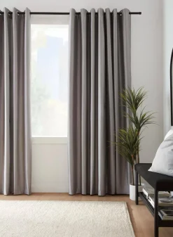 Silver Pegaze Blackout Curtain Sheer Curtains & Window Sheer Panels|Blackout Window Curtains