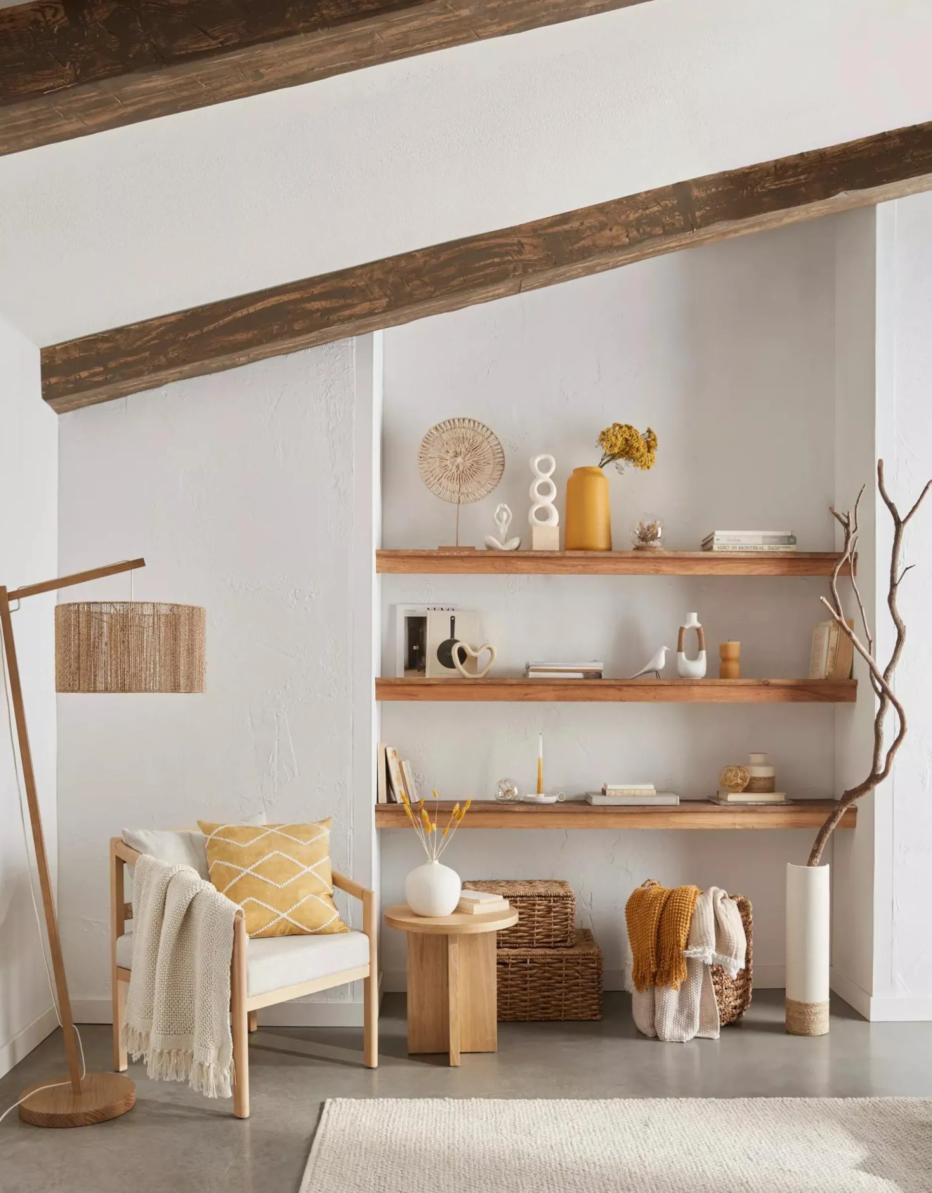 Discount Speckled Ceramic and Rattan Vase Modern Decorative Vases|Home Decorative Items & Objects