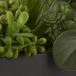 Hot Succulents in Ceramic Pot Artificial Plants