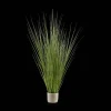 Clearance Tall Grass in Cement Pot Artificial Plants