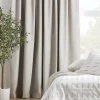 New Taupe Chita Back Tab Blackout Curtain Sheer Curtains & Window Sheer Panels|Blackout Window Curtains