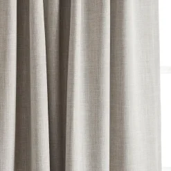 New Taupe Chita Back Tab Blackout Curtain Sheer Curtains & Window Sheer Panels|Blackout Window Curtains