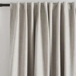 New Taupe Chita Back Tab Blackout Curtain Sheer Curtains & Window Sheer Panels|Blackout Window Curtains