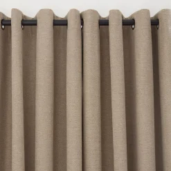 Hot Taupe Dion Blackout Curtain Sheer Curtains & Window Sheer Panels|Blackout Window Curtains
