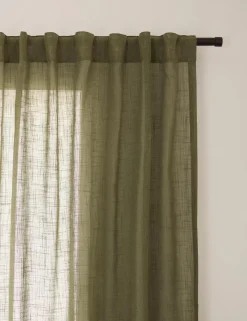 Sale Taza Back-Tab/Rod-Pocket Curtain Sheer Curtains & Window Sheer Panels|Room Darkening & Light Filtering Curtains