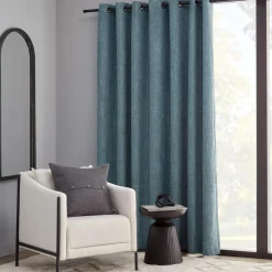 Hot Teal Chita Blackout Curtain Sheer Curtains & Window Sheer Panels|Blackout Window Curtains