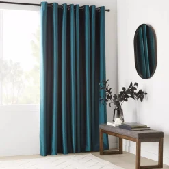 Clearance Teal Pegaze Blackout Curtain Sheer Curtains & Window Sheer Panels|Blackout Window Curtains