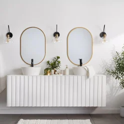 New Textured Boho Bath Mat Bath Mats