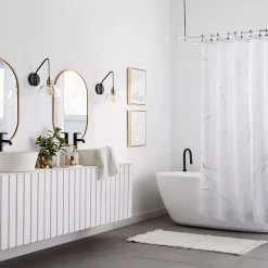 New Textured Boho Bath Mat Bath Mats