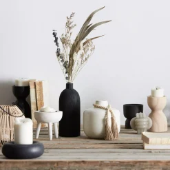 New Textured Ceramic Bottle Vase Modern Decorative Vases|Home Decorative Items & Objects
