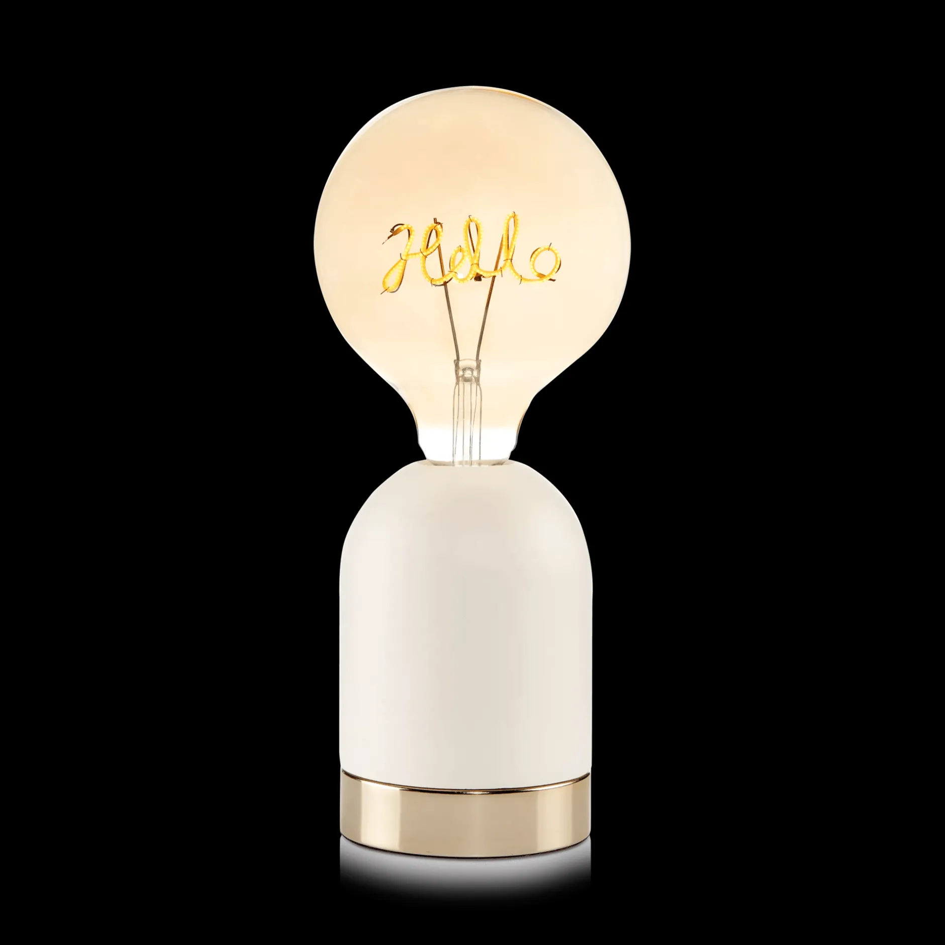 Hot 2-Tone Bubble Table Lamp Junior Lighting