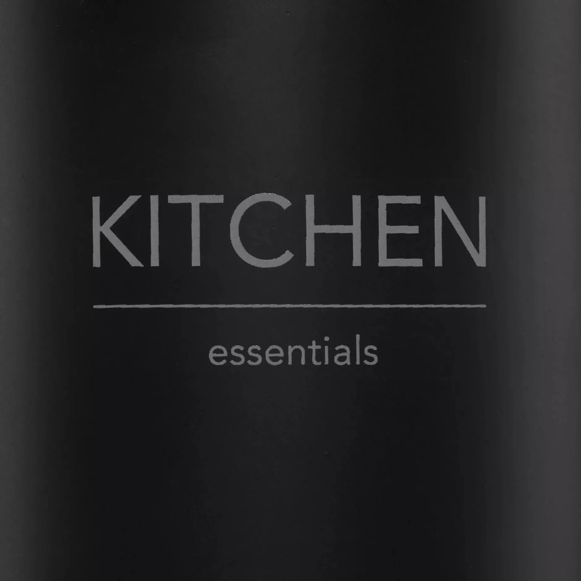 Outlet Typography Black Utensils Jar Dinnerware|Kitchen & Dining Accessories