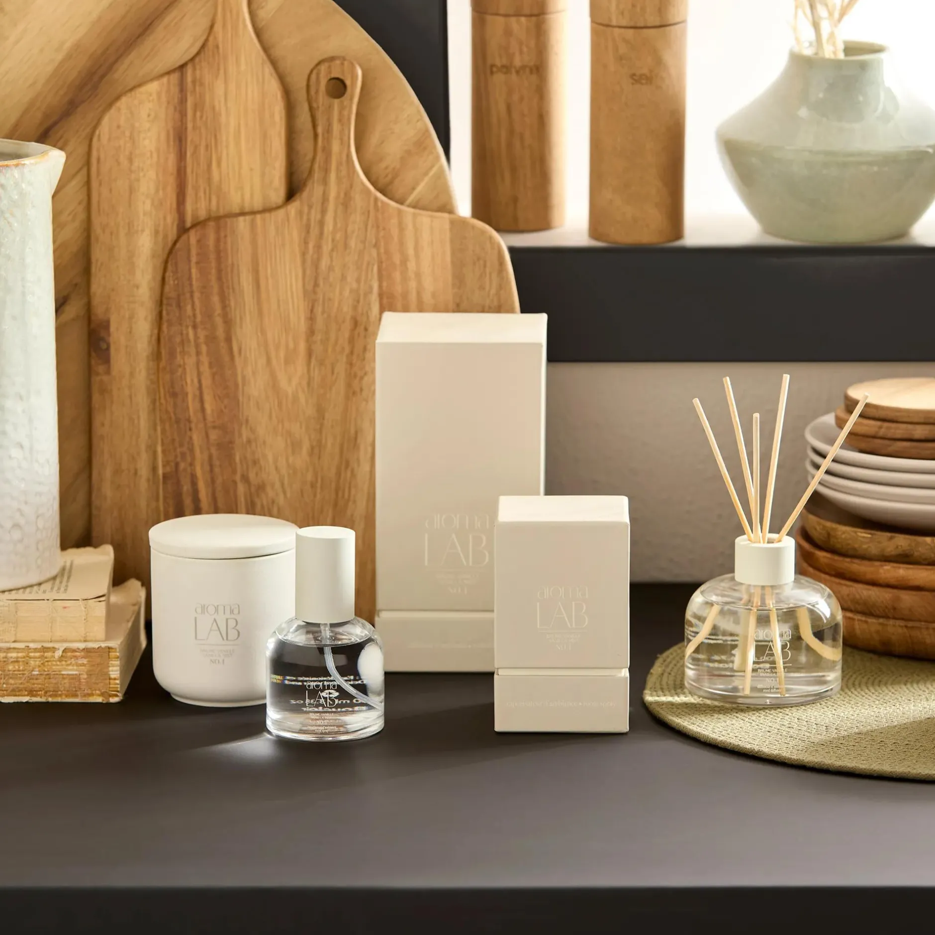 Clearance Vanilla Mist Candle - Aroma Lab Candles & Candle Stick Holders