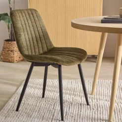 Best Velvet Fabric and Metal Dining Chair Furniture Accessories|Dining Chairs