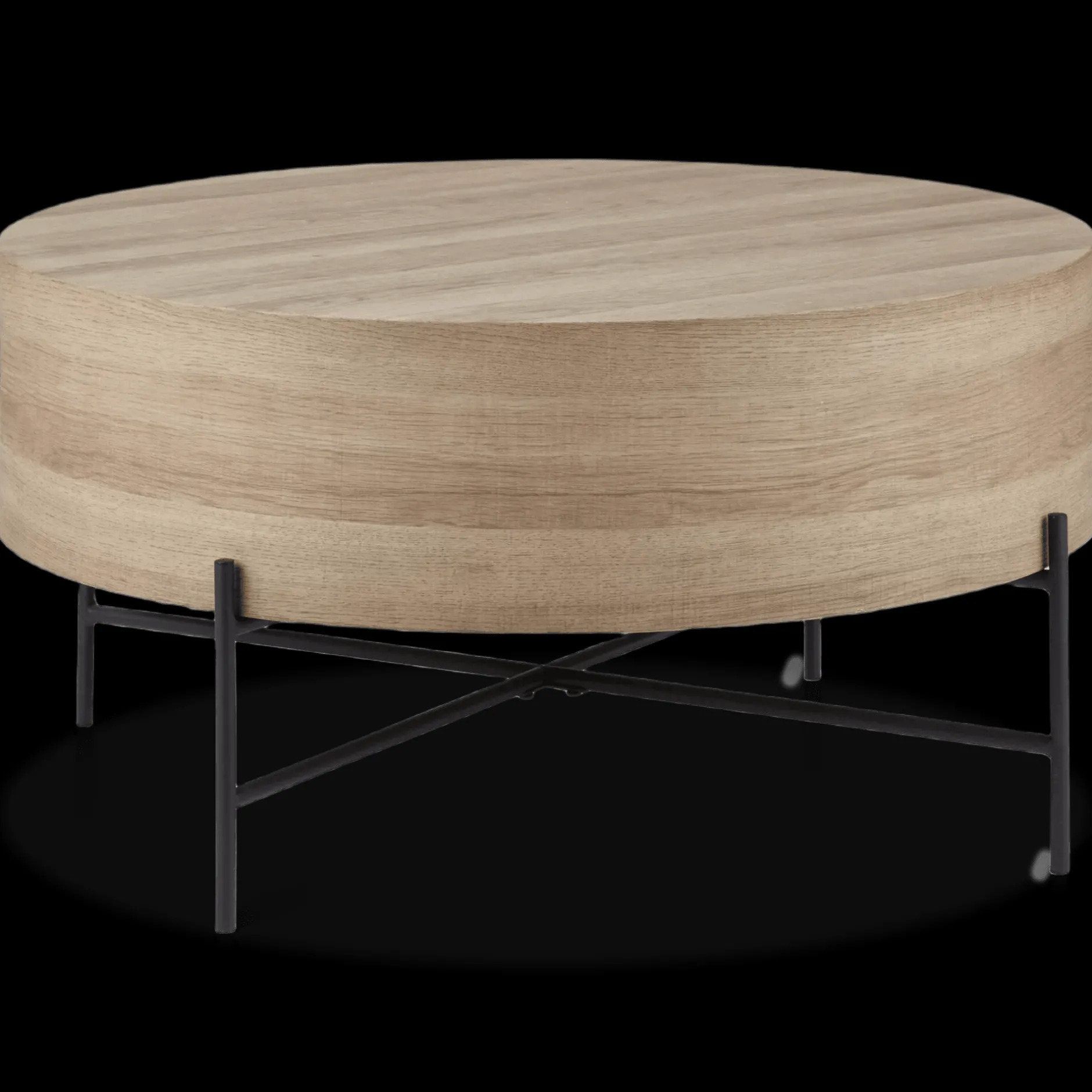 Outlet Veneer and Metal Coffee Table Coffee Tables & Side Tables|Coffee Tables