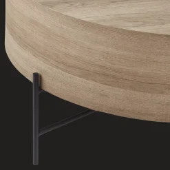 Outlet Veneer and Metal Coffee Table Coffee Tables & Side Tables|Coffee Tables