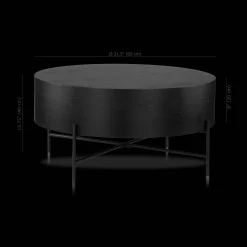 Online Veneer and Metal Coffee Table Coffee Tables|Coffee Tables & Side Tables