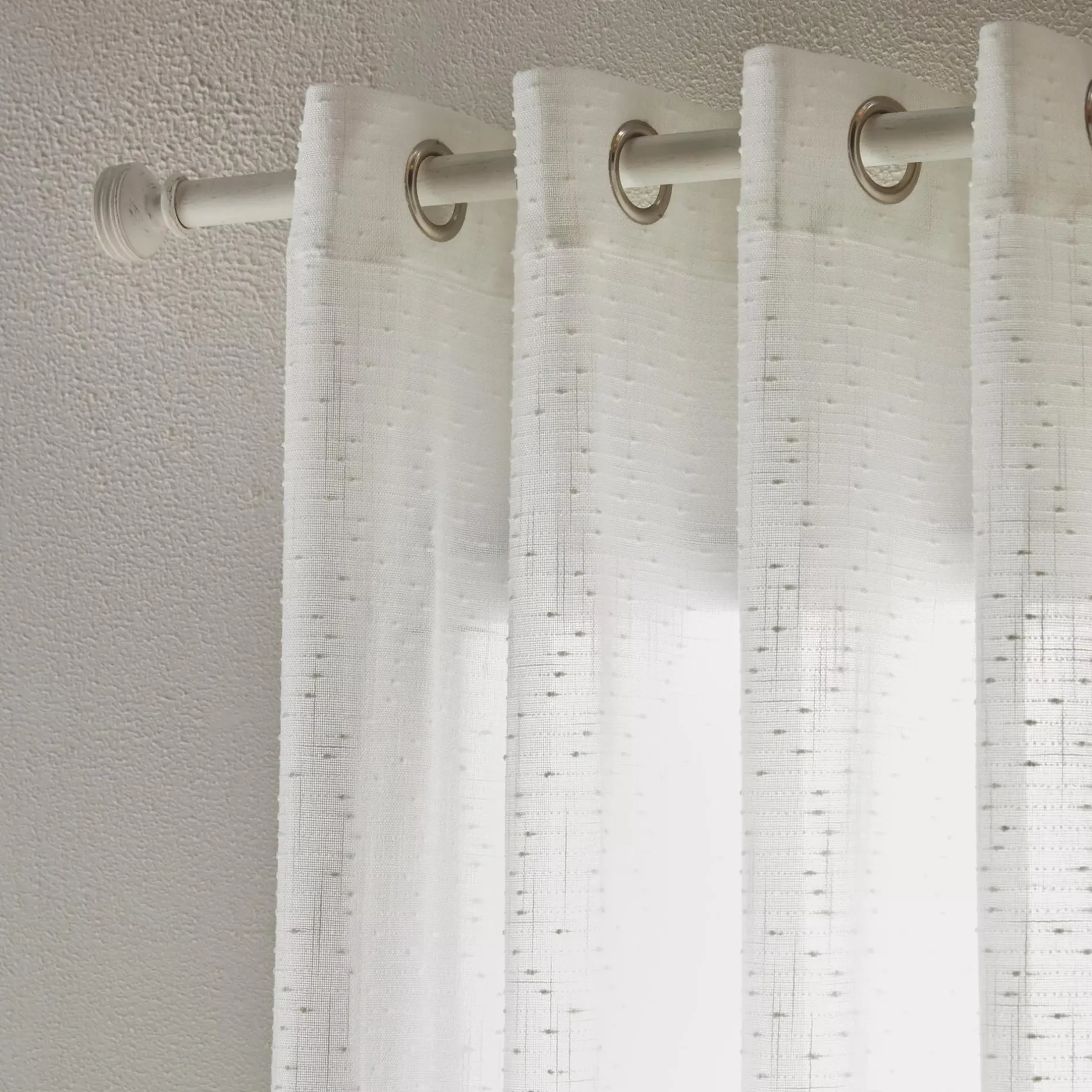 New Vintage Finish Curtain Rod Set - Diameter 25/28 mm Curtain Rods